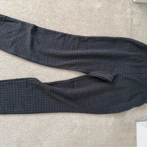 J. Jill Charcoal Quilted Pants